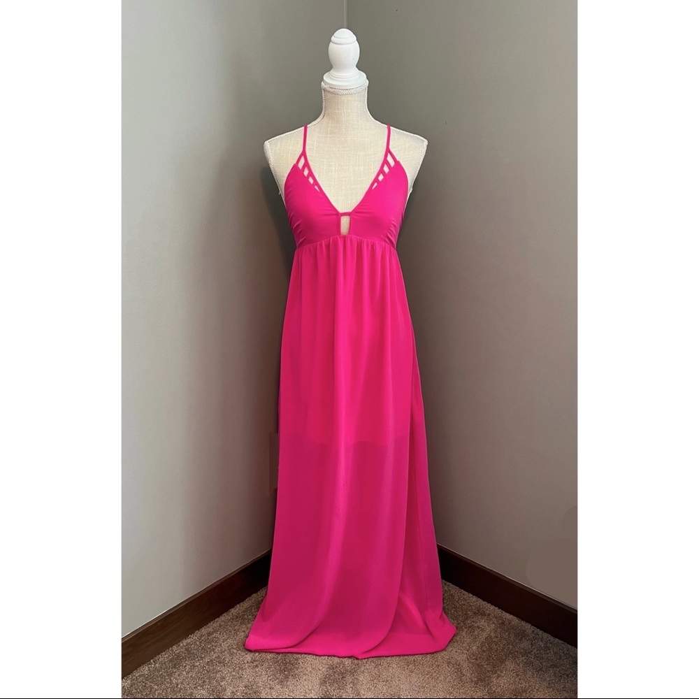 Pink Maxi Dress